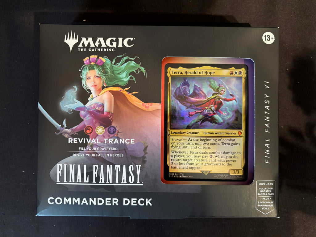 mtg final fantasy commander deck revival trance Magic The Gathering Final Fantasy Commander Deck Revival Trance Factor – Swift Sports Cards