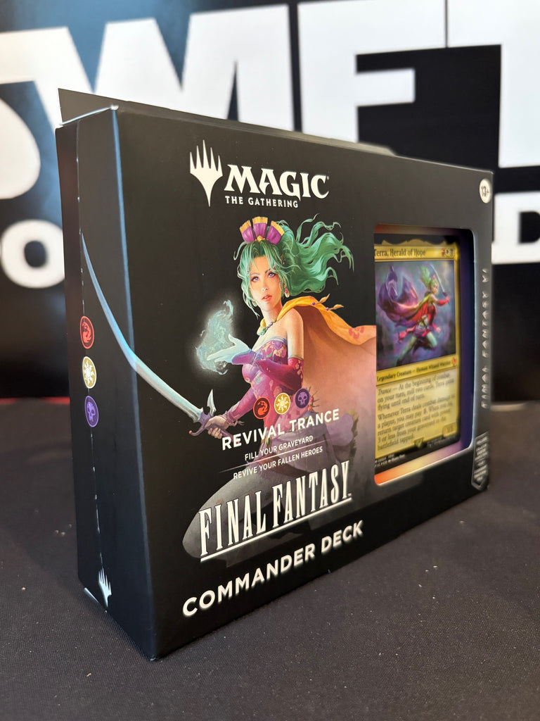 Magic The Gathering Final Fantasy Commander Deck Revival Trance Factor Swift Sports Cards Magic The Gathering Final Fantasy Commander Deck Revival Trance Factor Swift Sports Cards
