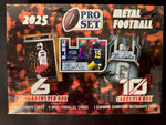 2025 Leaf Pro Set Metal Football Hobby Box Factory Sealed
