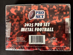 2025 Leaf Pro Set Metal Football Hobby Box Factory Sealed