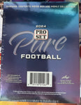 2024 Leaf Pro Set Pure Football Factory Sealed New Hobby Box Cards 4 Autos