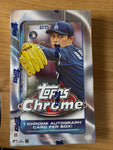 2025 Topps Chrome MLB Baseball Hobby Box - Factory Sealed