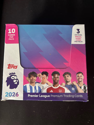 2026 Topps Premier League  - Debut Edition - Full Box - SEALED