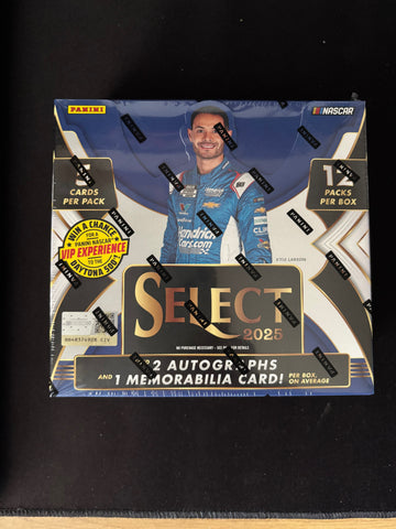2025 Panini Select Nascar Racing Hobby Box Factory Sealed