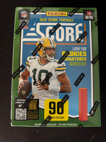 2025 Panini Score Football Blaster Box Factory Sealed