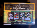 2025 Leaf Glory of the Game Football Hobby Box Factory Sealed