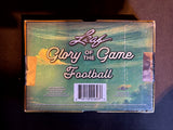 2025 Leaf Glory of the Game Football Hobby Box Factory Sealed