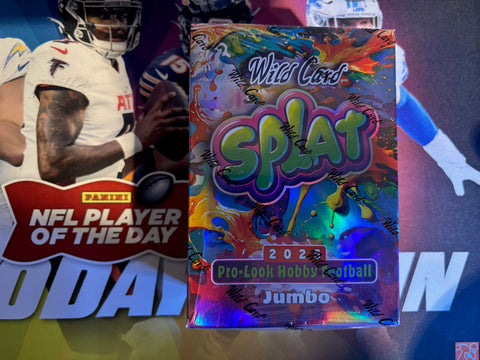 2025 Wild Card Splat Pro Look Football - Hobby Jumbo Box Factory Sealed