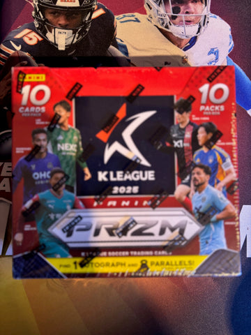 2025 Panini Prizm K League Soccer Hobby Box Factory Sealed