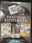 2024 Leaf Press Pass Premium Football Factory Sealed Hobby Box! 5 AUTOs!
