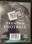2024 Leaf Press Pass Premium Football Factory Sealed Hobby Box! 5 AUTOs!