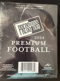 2024 Leaf Press Pass Premium Football Factory Sealed Hobby Box! 5 AUTOs!