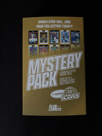2025 Club Legacyz Icons Soccer First Edition Hobby Box Factory Sealed