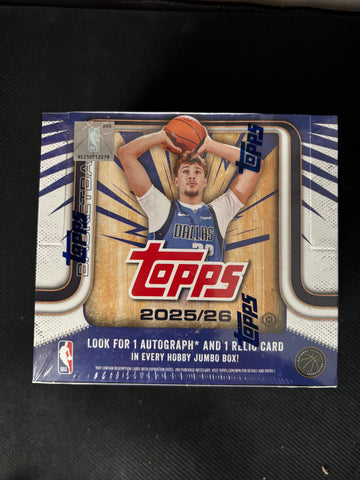 2025-26 Topps Flagship Basketball Factory Sealed Jumbo Box