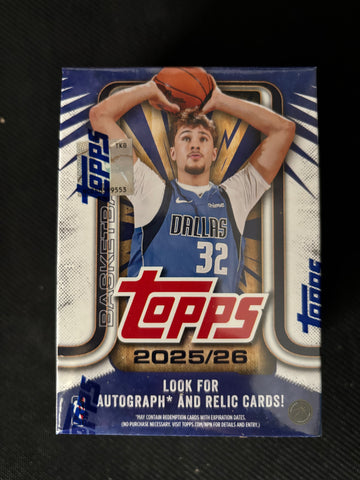 2025 Topps NBA Flagship basketball Value/Blaster box Factory Sealed