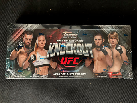 2025 Topps UFC Knockout Hobby Box - Factory Sealed