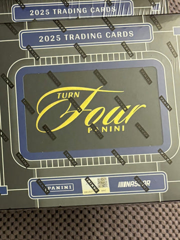 2025 Panini Turn Four Racing Hobby Box Factory Sealed