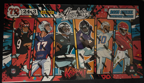 2025 Panini Absolute Countdown Calendar Factory Sealed- In hand. KABOOM!