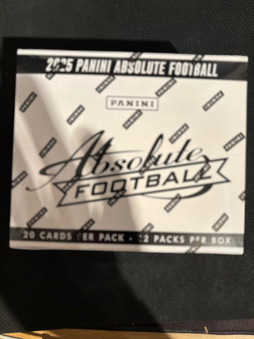 2025 Panini Absolute Football Fat Pack Box Factory Sealed