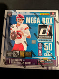 2025 Donruss Football NFL Factory Sealed Mega Box.