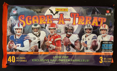 2025 Panini Score-A-Treat Football Card Pack Halloween Bundle (40 Packs!)