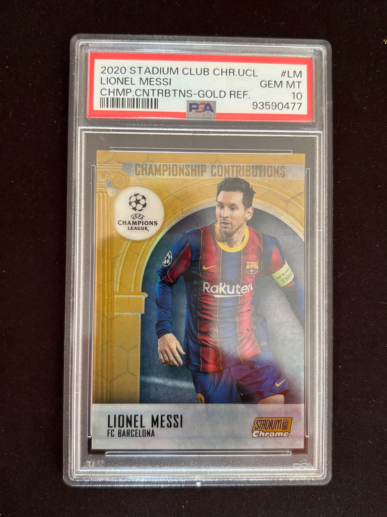 Lionel messi gold 50枚限定 PSA10