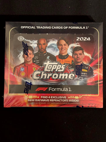 2024 Topps Chrome F1 Hobby LITE Qualifying Lap Cards Factory Sealed