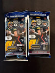 2024 Panini Mosaic NFL Football Cello Pack X 2  Factory Sealed (30 cards total)