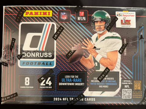 2024 Panini Donruss NFL Football Factory Sealed Retail Box