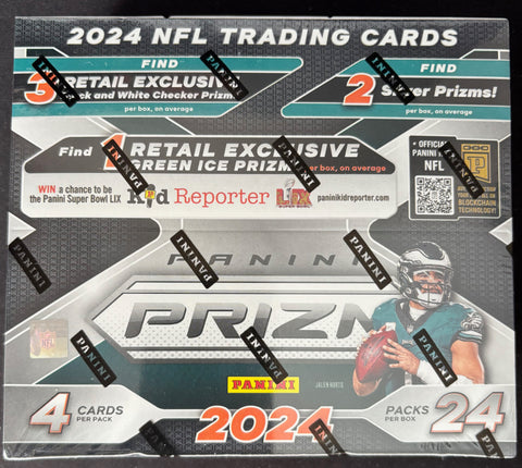2024 Panini Prizm NFL Football Retail Box Factory Sealed