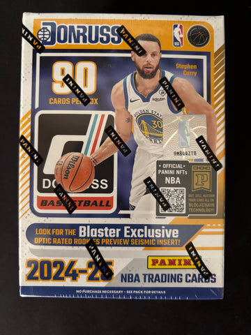 2024-25 PANINI DONRUSS BASKETBALL CARDS  FACTORY SEALED BLASTER BOX