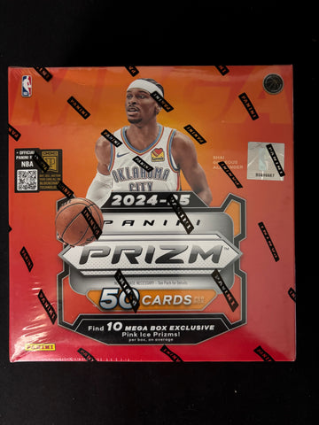 2024-25 Panini Prizm Basketball Mega Box Factory Sealed