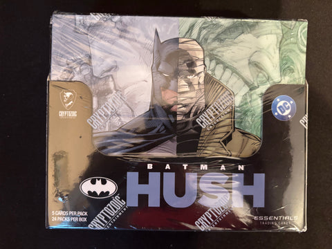 2025 Batman Hush Essentials Trading Cards Cryptozoic Sealed Card Box