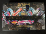 2024 Topps Inception NFL Football Hobby Box - Factory Sealed 2 autos, 1 memorabilia