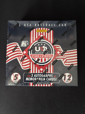 2025 Panini USA Baseball Stars & Stripes H2 Box Factory Sealed