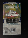 2024-25 Topps Chrome UEFA Club Competitions Soccer Blaster / Value Box Factory Sealed