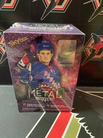 2020-21 Upper Deck Metal Universe NHL Hockey Blaster Box